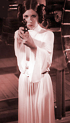  Miss Carrie Fisher or for the Star Wars fans the original Princess Leia